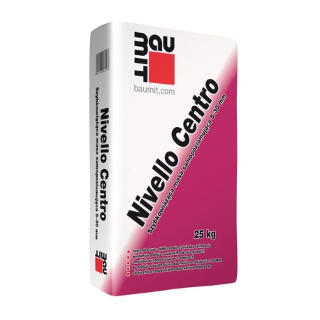 Baumit Nivelo Centro – Fast-setting, Self-leveling Subfloor (5-30 mm)
