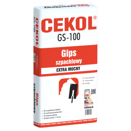 Cekol Gs100 Gypsum Plaster 1-10mm