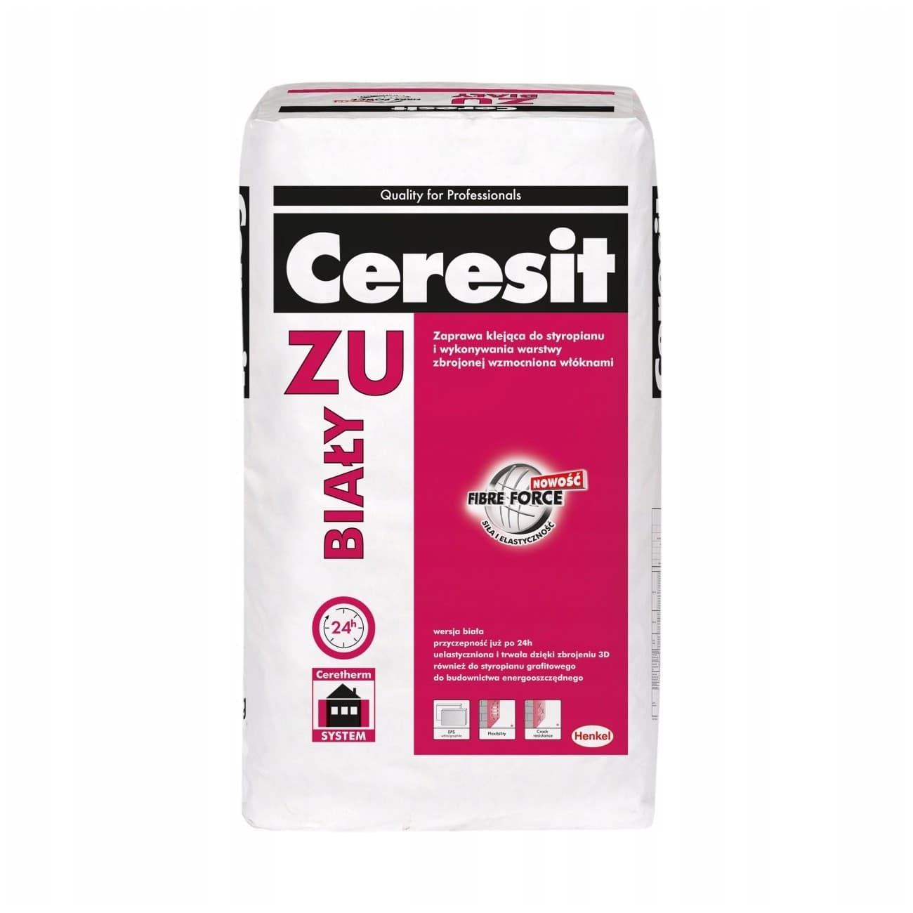 Ceresit ZU 2-in-1 EPS Adhesive & Basecoat White 25kg