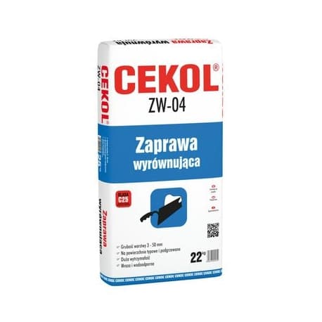 Cekol ZW-04 Levelling Mortar 3-50mm